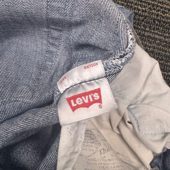 Levi Strauss & Co 501 Original Fit Button Fly Jeans Distressed Mens Size‎ 38x30 - Picture 5 of 13